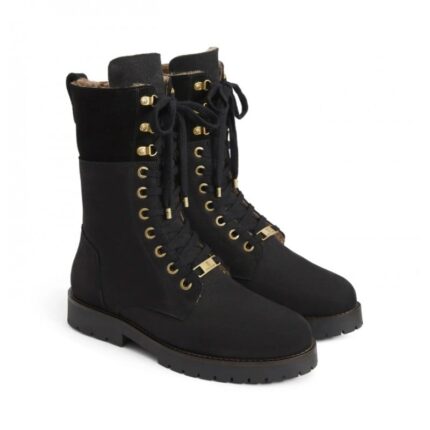 Fairfax and Favor Fairfax & Favor Shearling Lined Anglesey Combat Boots – Black Nubuck – Womens Boots - Crep Direct UK Fairfax and Favor Fairfax & Favor Shearling Lined Anglesey Combat Boots – Black Nubuck – Womens Boots - Crep Direct UK
