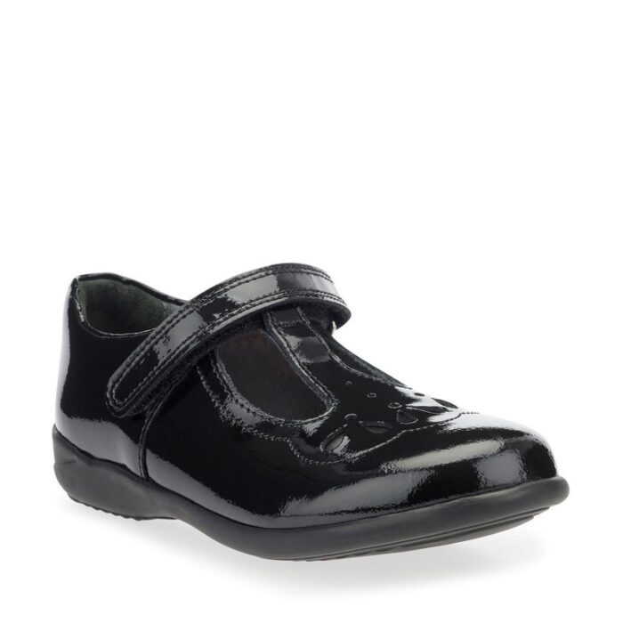 Start-Rite Poppy School Shoes – Black Patent – Girls School Shoes - Crep Direct UK