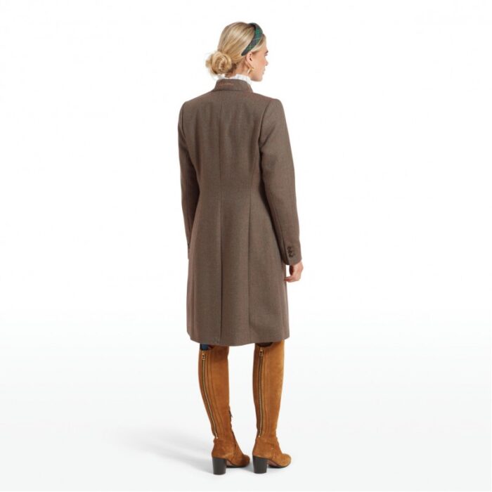 Schoffel Portree Tweed Jacket 2302 – Loden Green Herringbone Tweed – Ladies Clothing - Crep Direct UK