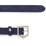Fairfax and Favor Fairfax & Favor Regina Belt – Navy Suede – Ladies Clothing - Crep Direct UK