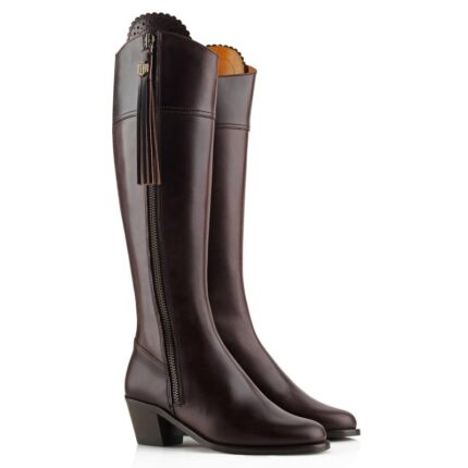 Fairfax and Favor Fairfax & Favor Regular Fit Heeled Regina Boots – Mahogany Leather – Womens Boots - Crep Direct UK Fairfax and Favor Fairfax & Favor Regular Fit Heeled Regina Boots – Mahogany Leather – Womens Boots - Crep Direct UK