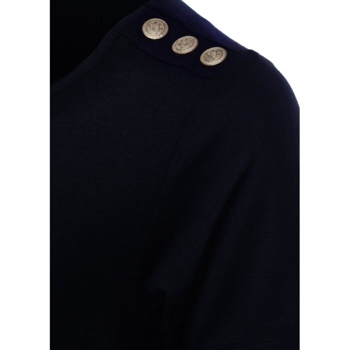 Holland Cooper Relax Fit Crew Neck Tee – Navy – Ladies Clothing - Crep Direct UK