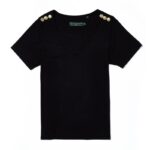 Holland Cooper Relax Fit V- Neck Tee – Black – Ladies Clothing - Crep Direct UK Holland Cooper Relax Fit V- Neck Tee – Black – Ladies Clothing - Crep Direct UK