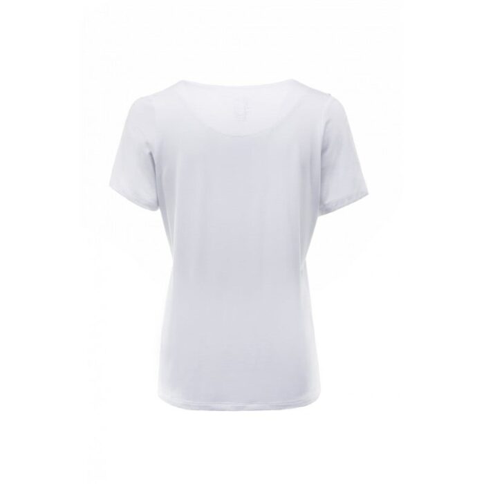 Holland Cooper Relax Fit V-Neck Tee – White – Ladies Clothing - Crep Direct UK