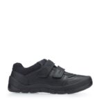 Start-Rite Rhino Warrior School Shoes – Black Leather – Boys School Shoes - Crep Direct UK