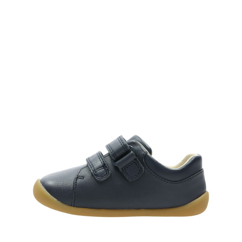 Clarks Roamer Craft Toddler Shoes – Navy – Boys First Shoes - Crep Direct UK