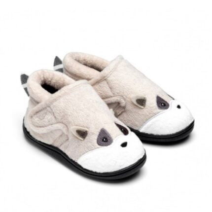 Chipmunks Rocco Memory Foam Slippers – Grey – Boys Slippers - Crep Direct UK
