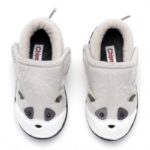 Chipmunks Rocco Memory Foam Slippers – Grey – Boys Slippers - Crep Direct UK
