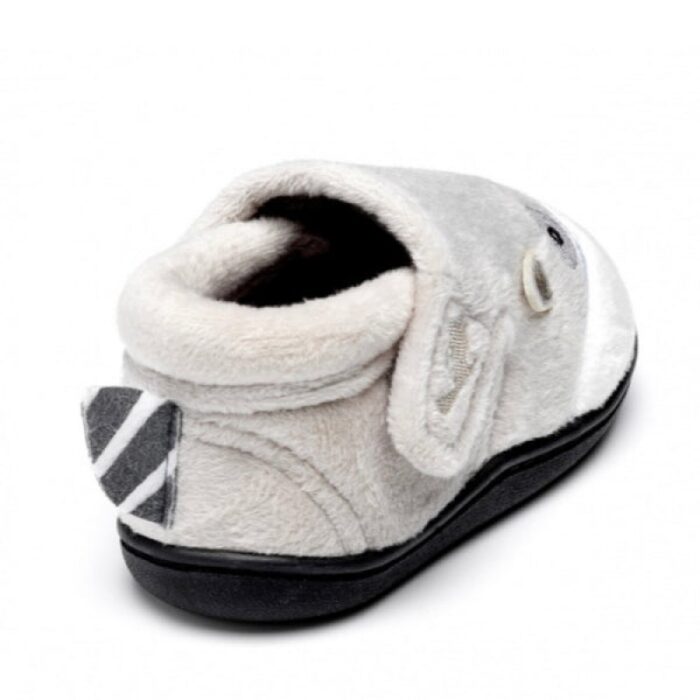 Chipmunks Rocco Memory Foam Slippers – Grey – Boys Slippers - Crep Direct UK