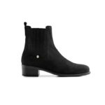 Fairfax and Favor Fairfax & Favor Rockingham Chelsea Boots – Black Suede – Womens Boots - Crep Direct UK