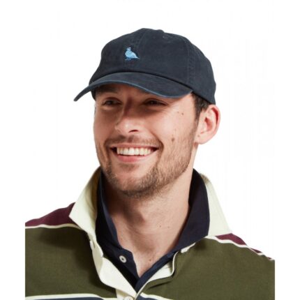 Schoffel Colwell Cap 4677 – Navy Cotton – Mens Hats & Caps - Crep Direct UK