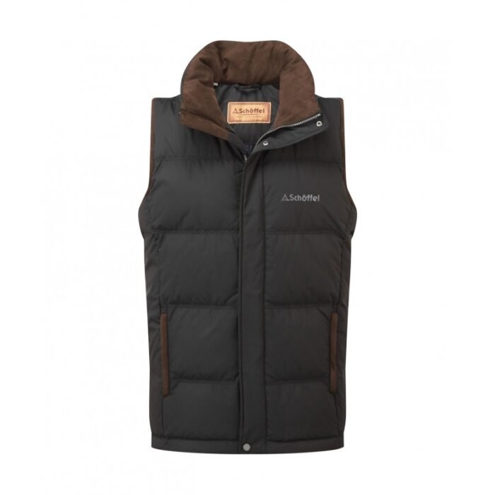Schoffel Twickenham II Gilet 23741 – Charcoal – Mens Clothing - Crep Direct UK