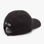 R. M. Williams Script Cap – Black Silver – Mens Hats & Caps - Crep Direct UK