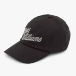 R. M. Williams Script Cap – Black Silver – Mens Hats & Caps - Crep Direct UK