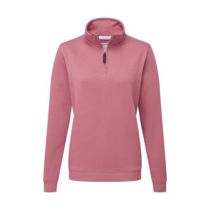 Schoffel Sennen Cove Sweatshirt 4500 – Dark French Rose – Ladies Clothing - Crep Direct UK Schoffel Sennen Cove Sweatshirt 4500 – Dark French Rose – Ladies Clothing - Crep Direct UK