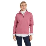 Schoffel Sennen Cove Sweatshirt 4500 – Dark French Rose – Ladies Clothing - Crep Direct UK