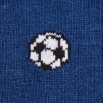 Swole Panda Football Bamboo Socks – Blue – Mens Clothing - Crep Direct UK