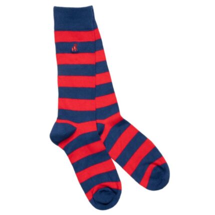 Swole Panda Striped Socks – Classic Red – Mens Clothing - Crep Direct UK Swole Panda Striped Socks – Classic Red – Mens Clothing - Crep Direct UK