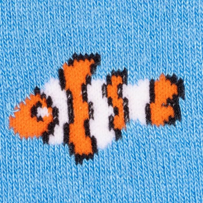 Swole Panda Clown Fish Bamboo Socks – Blue – Ladies Clothing - Crep Direct UK