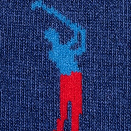 Swole Panda Golfer Bamboo Socks – Blue – Mens Clothing - Crep Direct UK