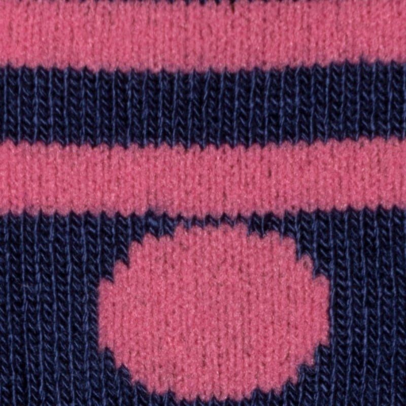 Swole Panda Pink Polka Bamboo Socks – Navy – Ladies Clothing - Crep Direct UK