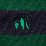 Swole Panda Striped Bamboo Socks – Racing Green – Mens Clothing - Crep Direct UK
