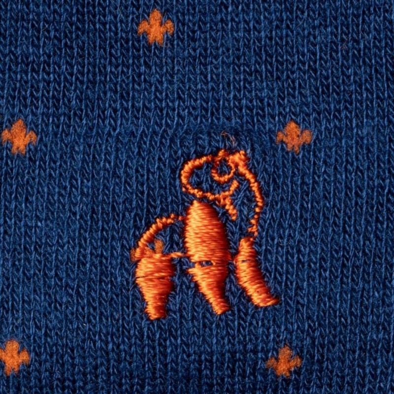 Swole Panda Spotted Socks – Orange – Mens Clothing - Crep Direct UK