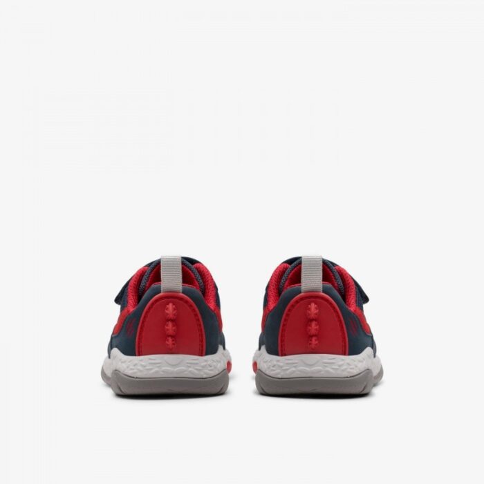 Clarks Steggy Tail Toddler Shoes – Navy Leather – Boys Shoes - Crep Direct UK