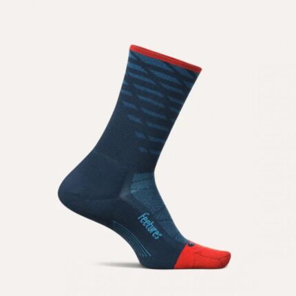 Feetures Elite Light Cushion Mini Crew Socks – Tempo Blue – Mens Clothing - Crep Direct UK