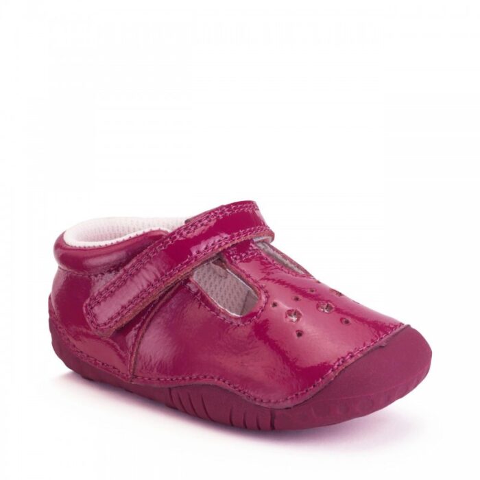 Start-Rite Tumble Shoes – Cherry Red Patent – Girls Shoes - Crep Direct UK