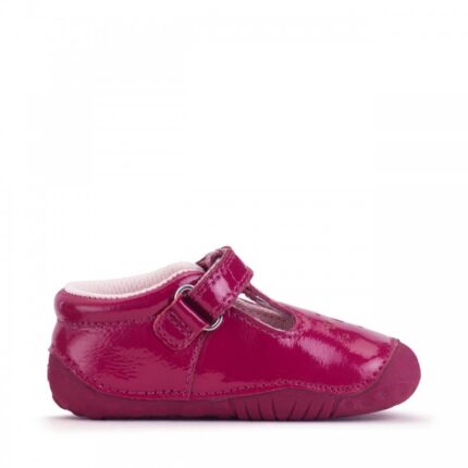 Start-Rite Tumble Shoes – Cherry Red Patent – Girls Shoes - Crep Direct UK