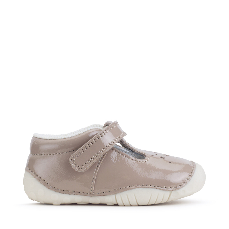 Start-Rite Tumble Shoes – Taupe Patent – Girls Shoes - Crep Direct UK Start-Rite Tumble Shoes – Taupe Patent – Girls Shoes - Crep Direct UK