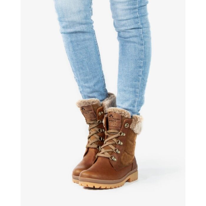 Panama Jack Tuscani Boots – Bark Leather – Womens Boots - Crep Direct UK