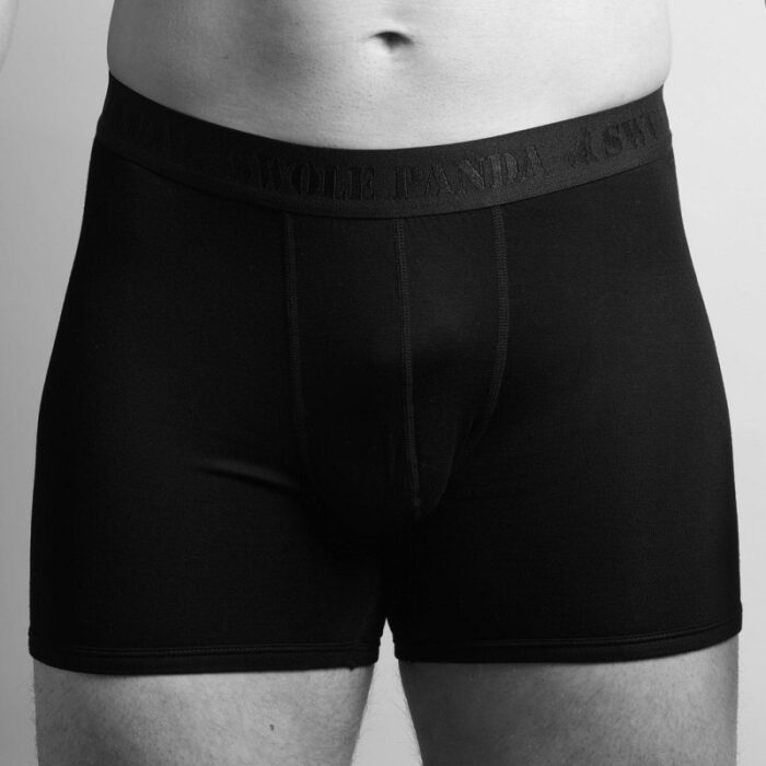 Swole Panda Bamboo Boxers – Black – Mens Clothing - Crep Direct UK