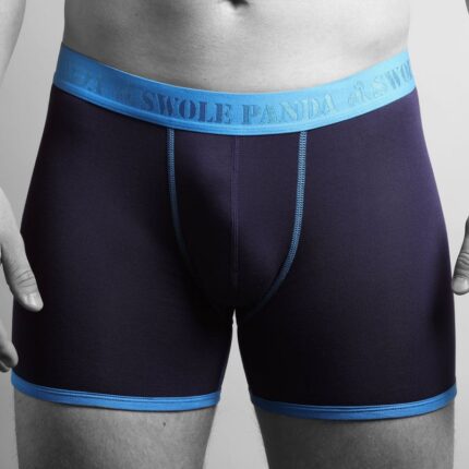 Swole Panda Bamboo Boxers – Navy / Blue Band – Mens Clothing - Crep Direct UK Swole Panda Bamboo Boxers – Navy / Blue Band – Mens Clothing - Crep Direct UK