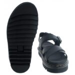 Dr. Martens Voss Sandals – Black Leather – Womens Sandals, Sliders & Toe Posts - Crep Direct UK